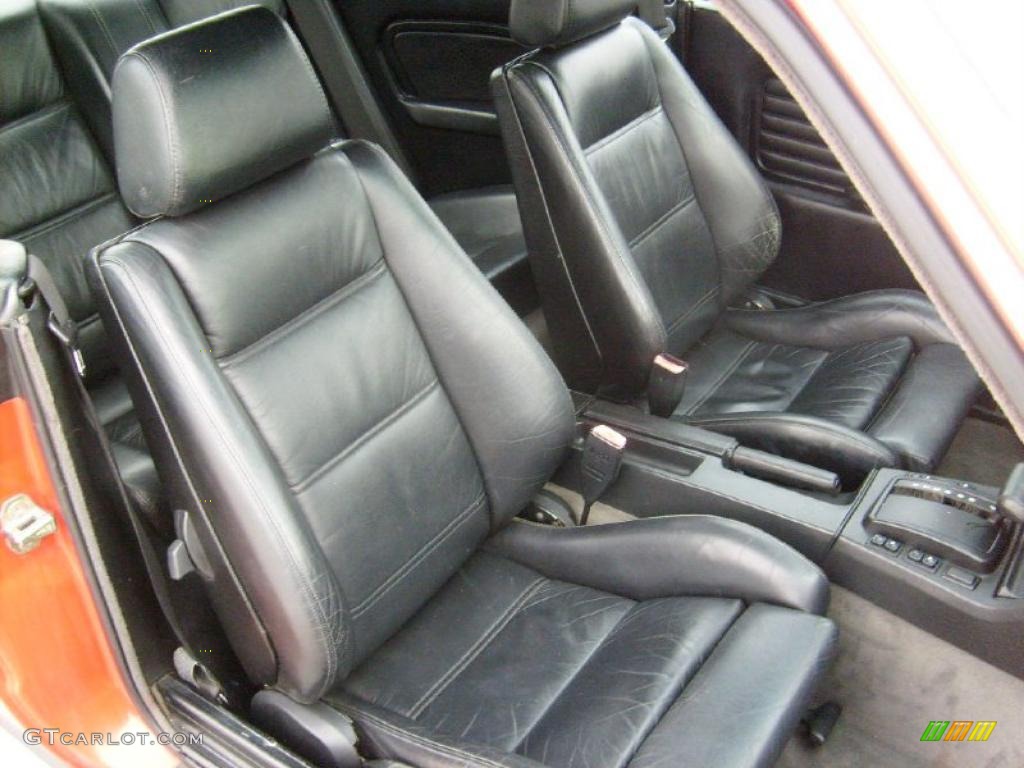 Black Interior 1989 BMW 3 Series 325i Convertible Photo #41965604