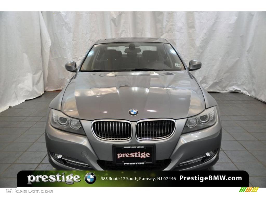 2011 3 Series 335d Sedan - Space Gray Metallic / Black photo #6