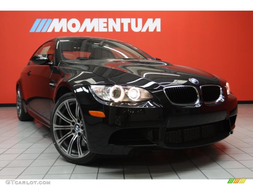 2011 M3 Coupe - Jet Black / Fox Red Novillo Leather photo #1