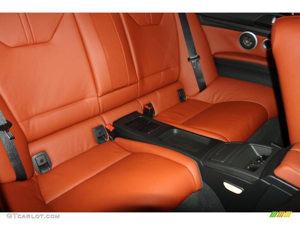 Fox Red Novillo Leather Interior 2011 BMW M3 Coupe Photo #41966004