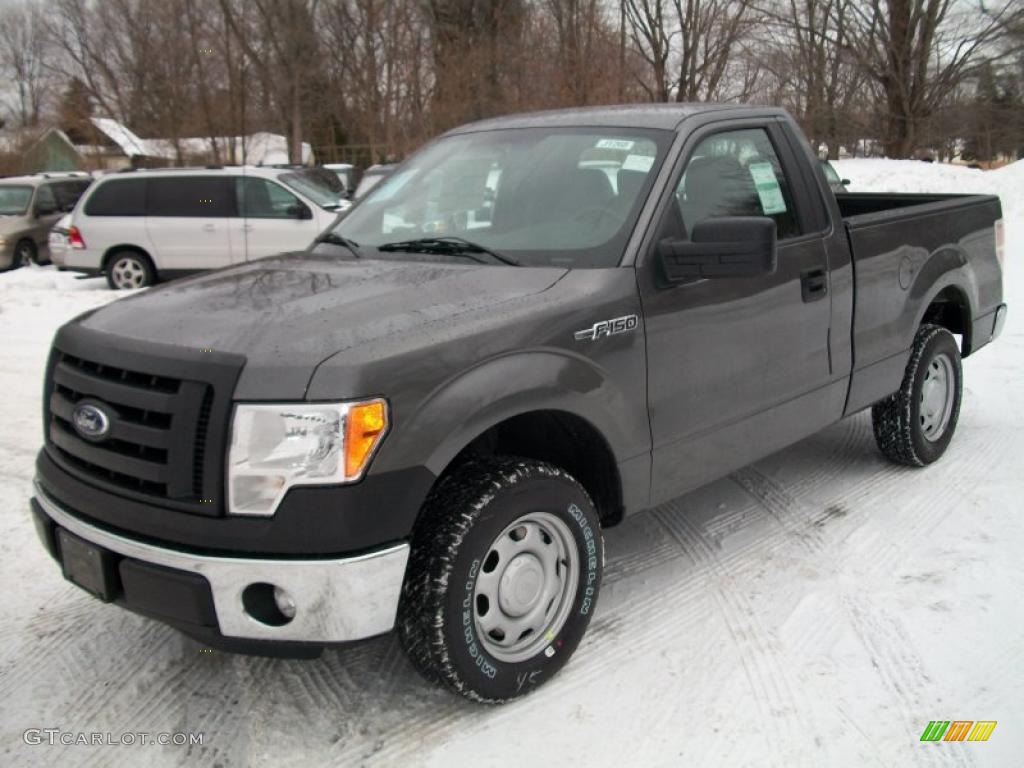 2011 F150 XL Regular Cab - Sterling Grey Metallic / Steel Gray photo #1