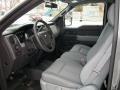 Steel Gray 2011 Ford F150 XL Regular Cab Interior Color