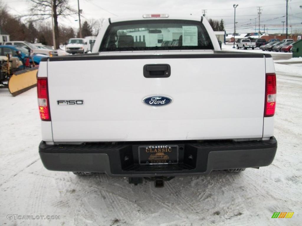 2006 F150 XL Regular Cab - Oxford White / Medium Flint photo #3