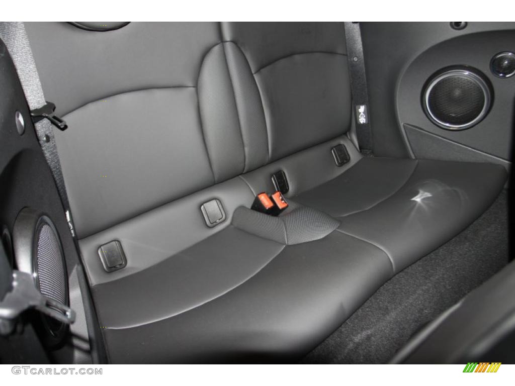 Carbon Black Interior 2011 Mini Cooper John Cooper Works Convertible Photo #41969557