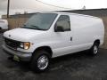 2001 Oxford White Ford E Series Van E250 Cargo  photo #3