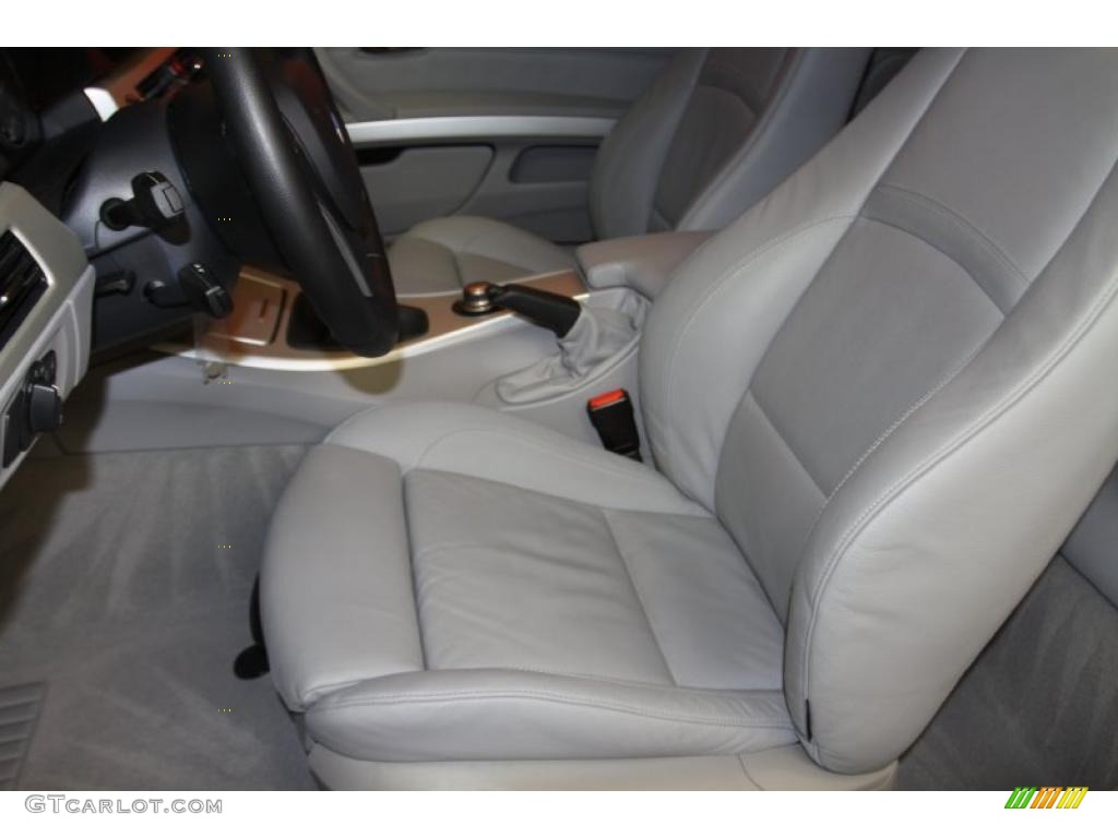 2008 3 Series 335i Coupe - Sparkling Graphite Metallic / Gray photo #6