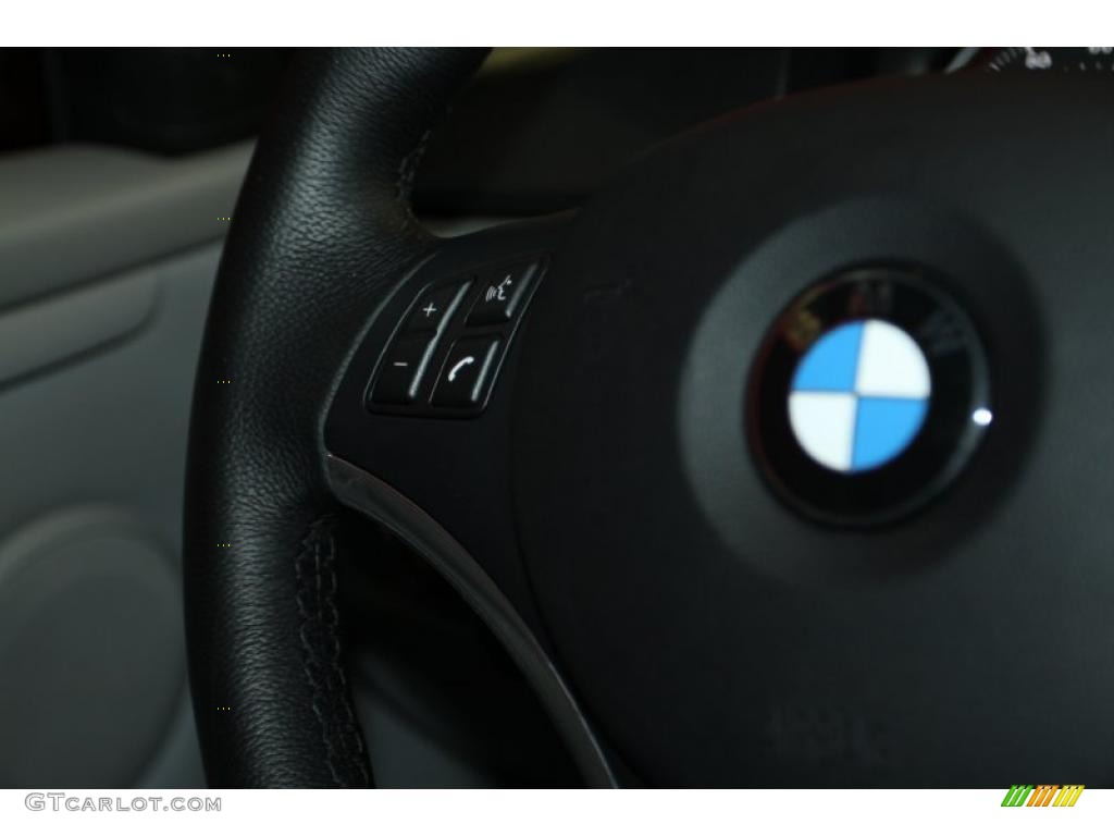 2008 3 Series 335i Coupe - Sparkling Graphite Metallic / Gray photo #10