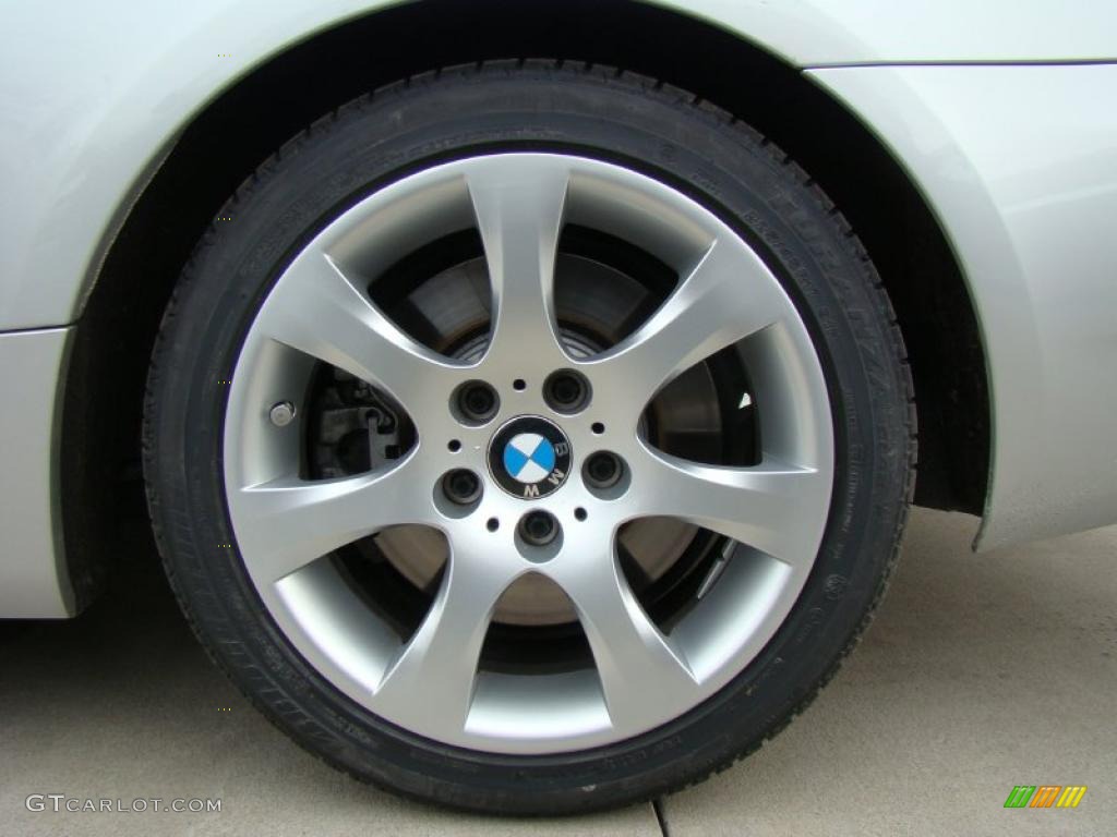 2008 3 Series 335i Convertible - Titanium Silver Metallic / Gray photo #6