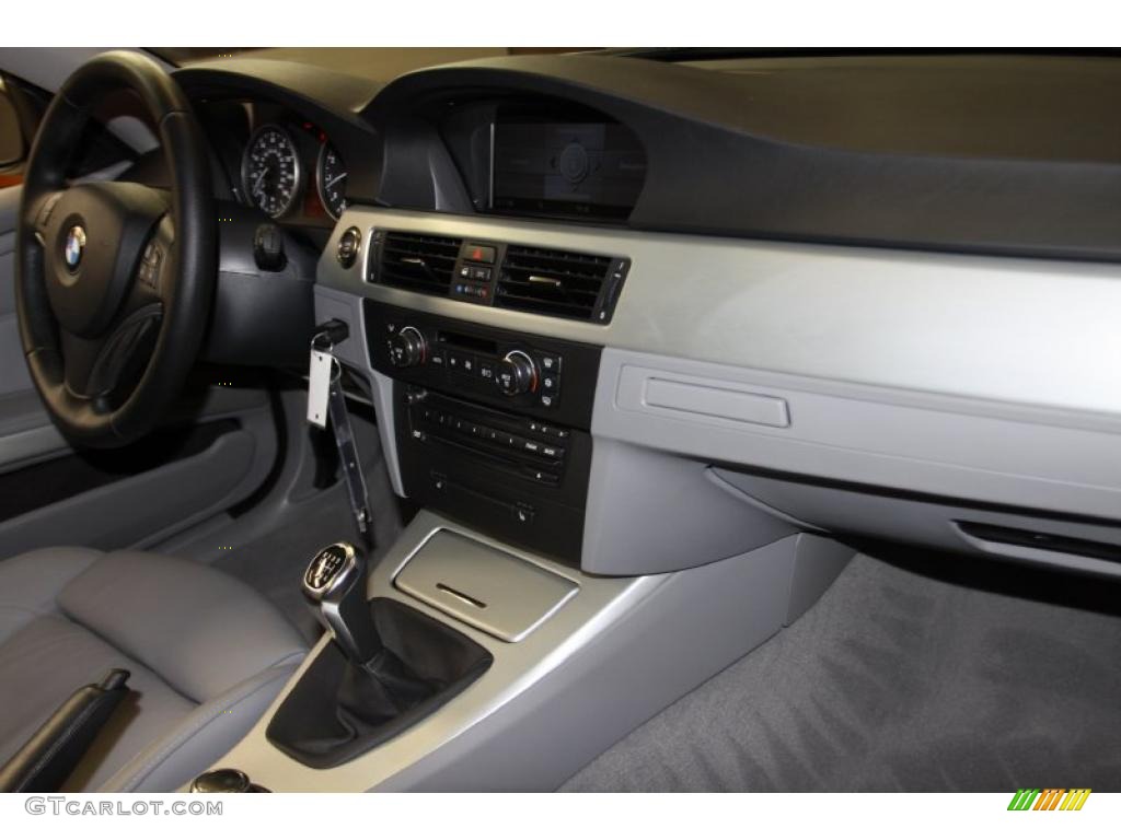 2008 3 Series 335i Coupe - Sparkling Graphite Metallic / Gray photo #49