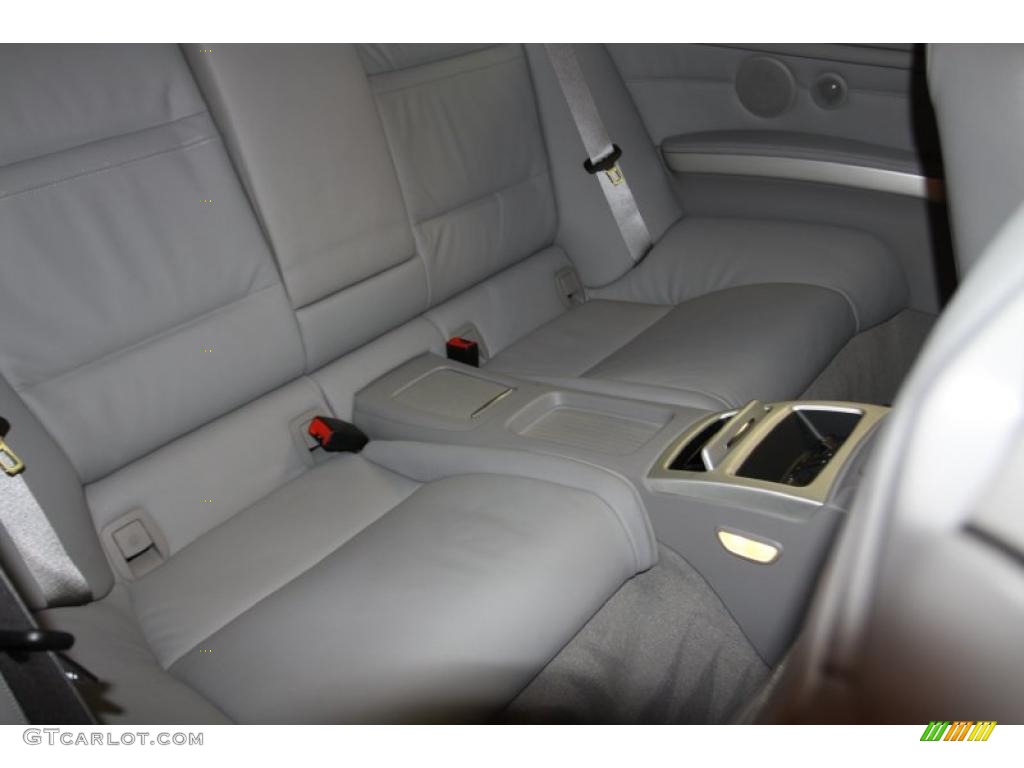 2008 3 Series 335i Coupe - Sparkling Graphite Metallic / Gray photo #51