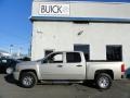 2008 Silver Birch Metallic Chevrolet Silverado 1500 LT Crew Cab 4x4  photo #3