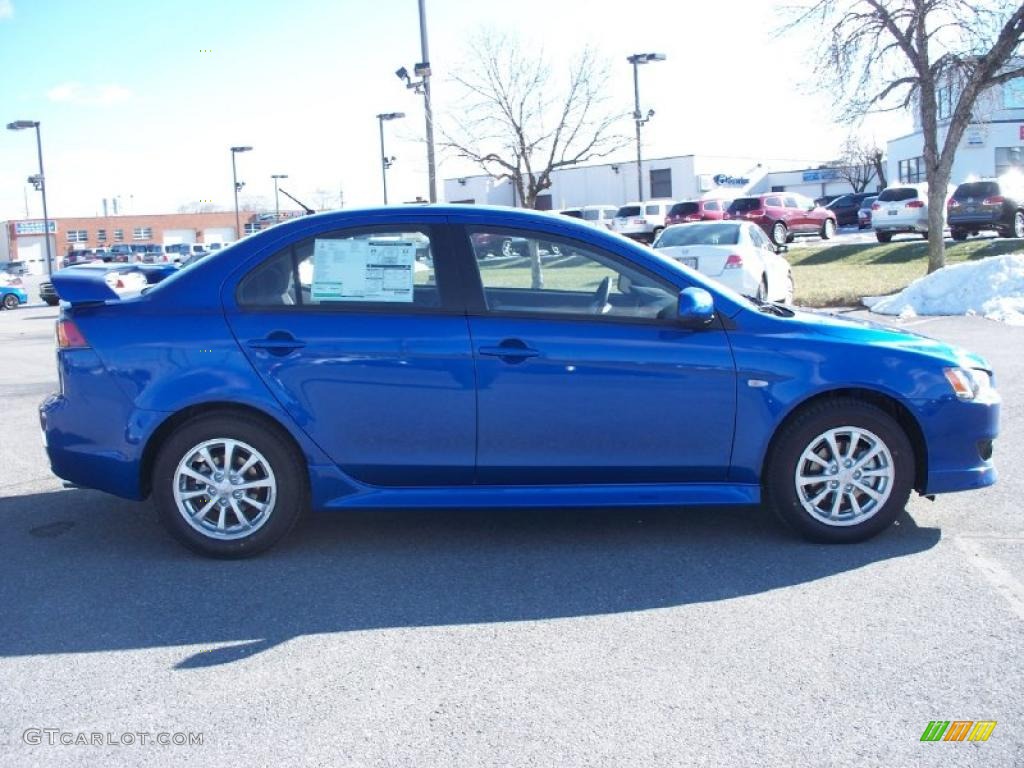 2011 Octane Blue Pearl Mitsubishi Lancer ES 41934959 Photo 6