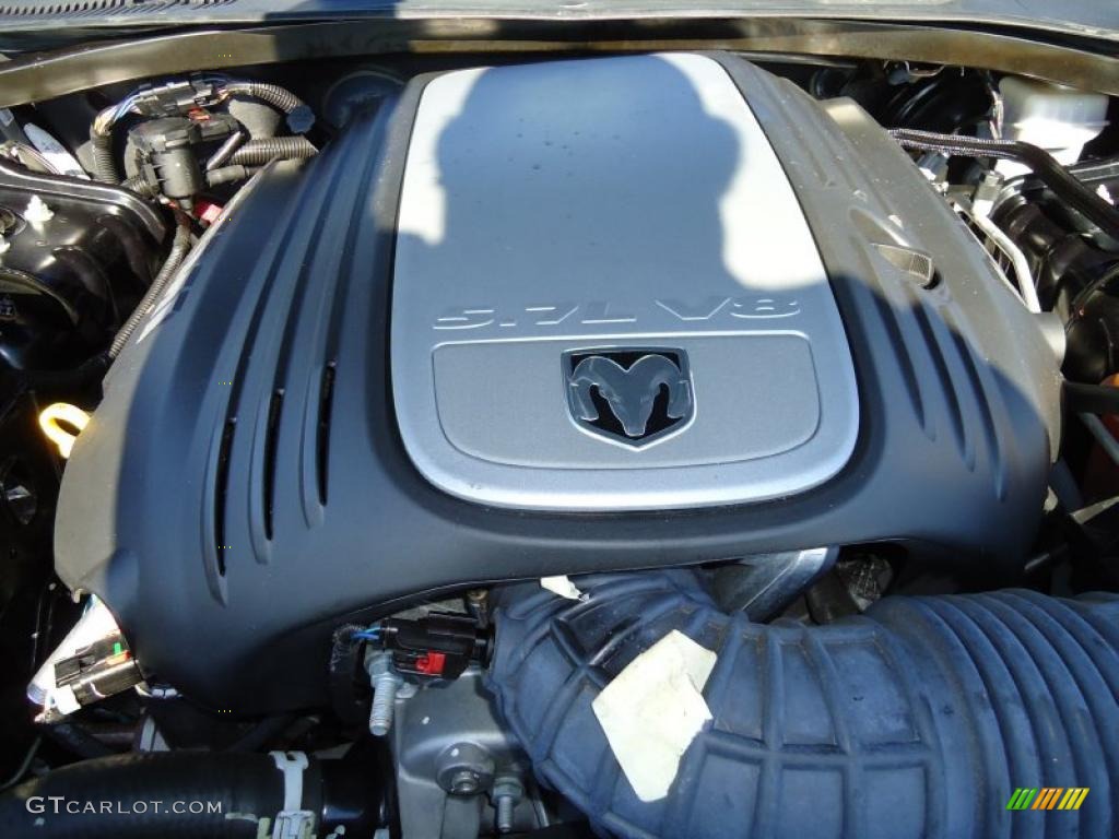 2008 Charger R/T - Brilliant Black Crystal Pearl / Dark Slate Gray photo #27