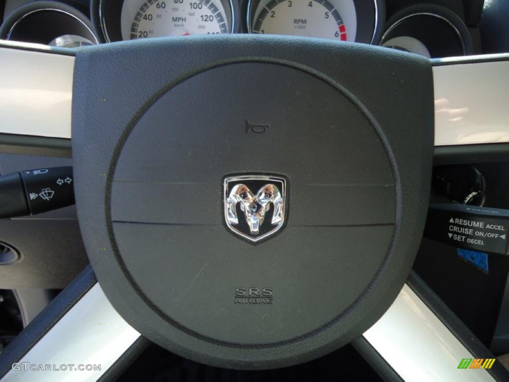 2008 Charger R/T - Brilliant Black Crystal Pearl / Dark Slate Gray photo #33