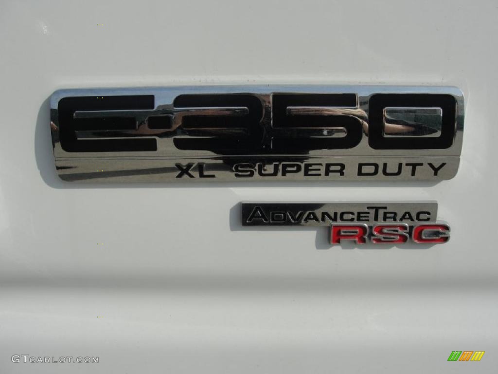 2011 Ford E Series Van E350 XL Extended Passenger Marks and Logos Photo #41977771