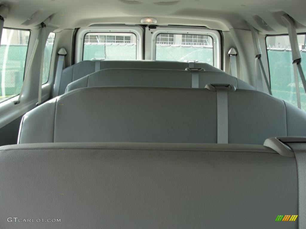 Medium Flint Interior 2011 Ford E Series Van E350 XL Extended Passenger Photo #41977815