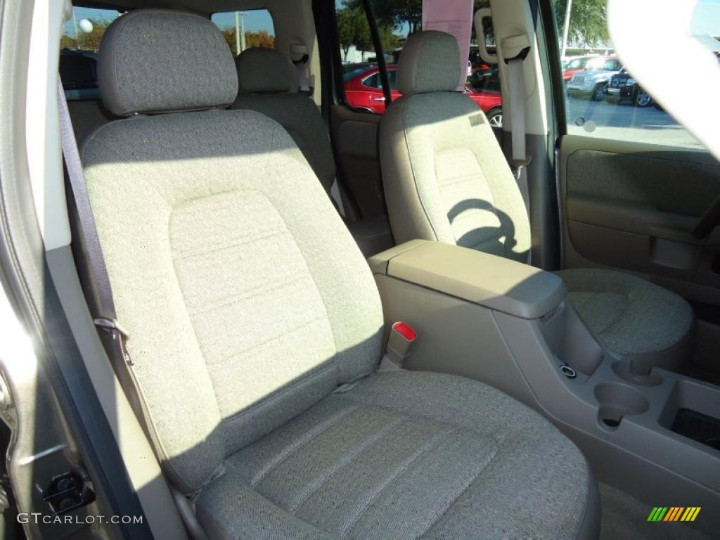 2004 Explorer XLS - Mineral Grey Metallic / Medium Parchment photo #20