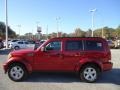 2008 Inferno Red Crystal Pearl Dodge Nitro SXT  photo #2