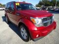 2008 Inferno Red Crystal Pearl Dodge Nitro SXT  photo #14