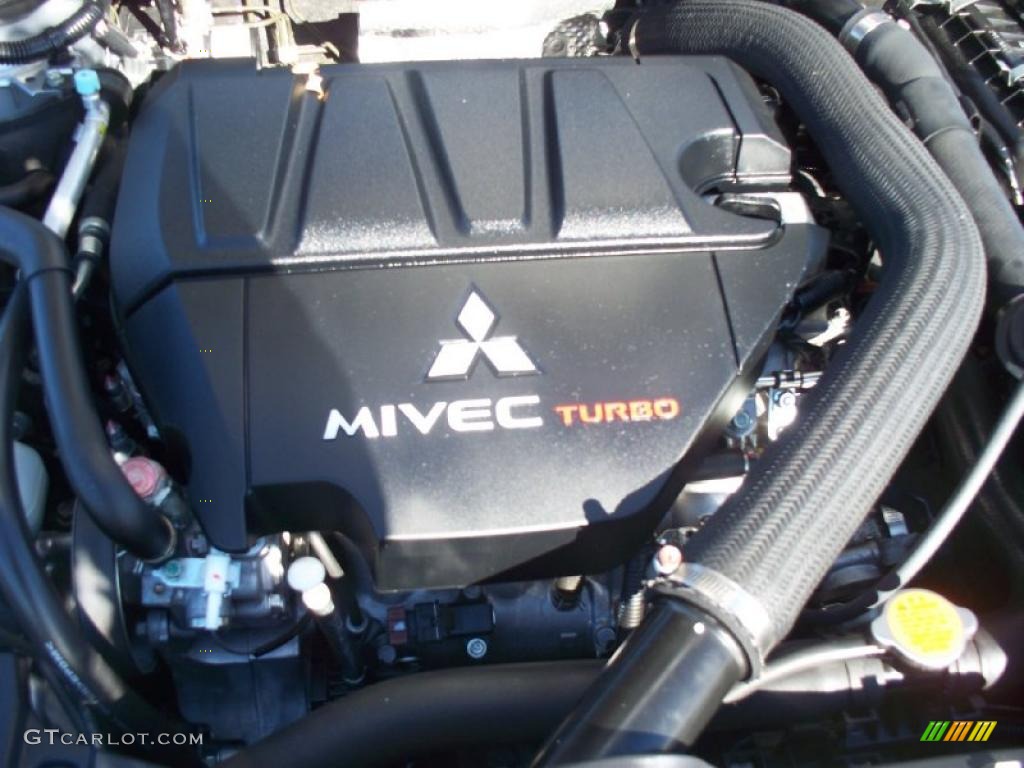 2009 Mitsubishi Lancer RALLIART 2.0 Liter Turbocharged Intercooled DOHC 16-Valve MIVEC Inline 4 Cylinder Engine Photo #41978635