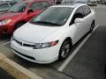 2008 Taffeta White Honda Civic Si Sedan  photo #2
