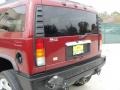 2003 Red Metallic Hummer H2 SUV  photo #22
