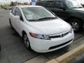 2008 Taffeta White Honda Civic Si Sedan  photo #3