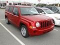 2009 Inferno Red Crystal Pearl Jeep Patriot Sport  photo #39