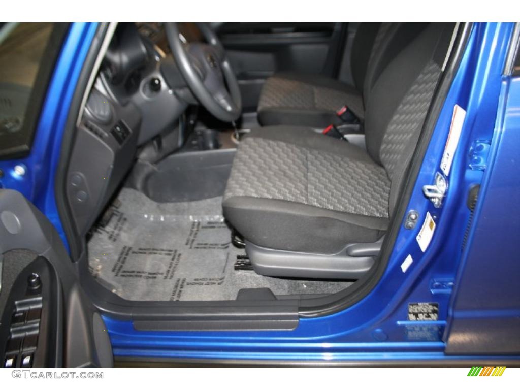 2007 SX4 AWD - Techno Blue Metallic / Black photo #21