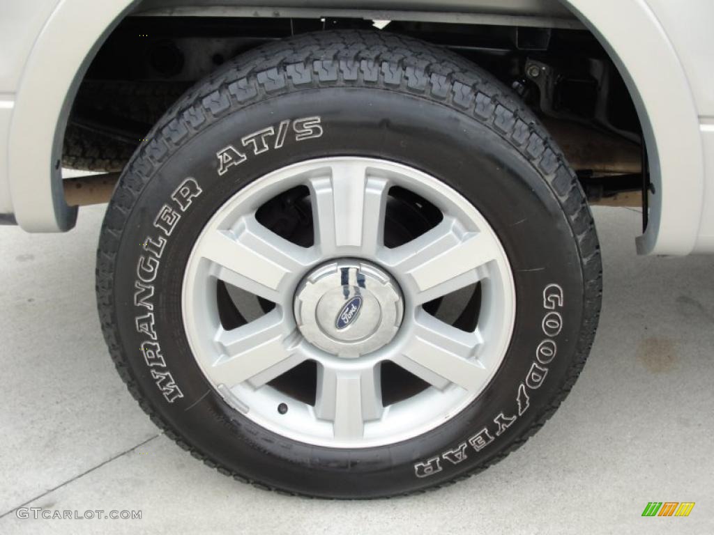 2006 F150 Lariat SuperCrew - Smokestone Metallic / Black photo #14