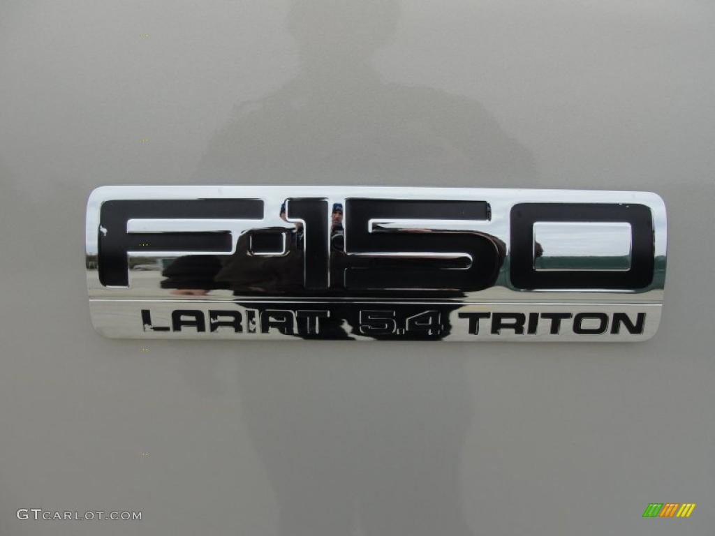 2006 F150 Lariat SuperCrew - Smokestone Metallic / Black photo #16