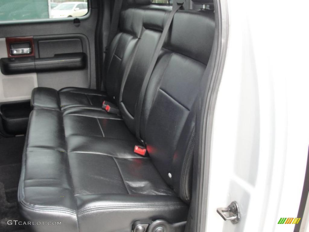 2006 F150 Lariat SuperCrew - Smokestone Metallic / Black photo #33