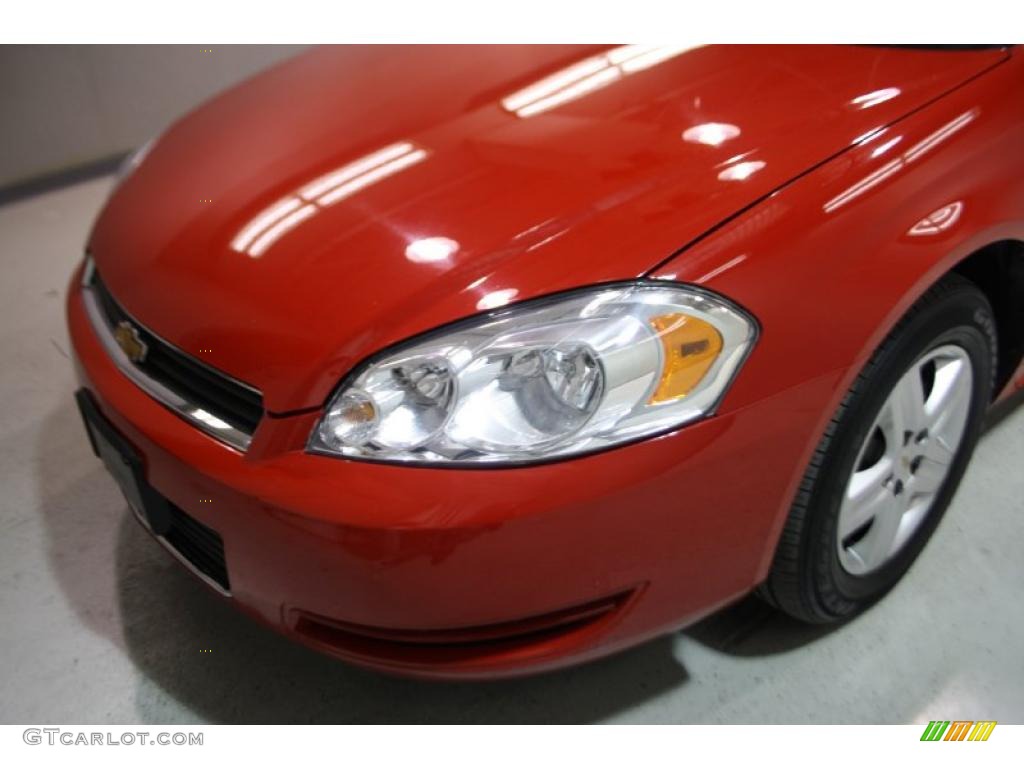 2010 Impala LS - Victory Red / Gray photo #44