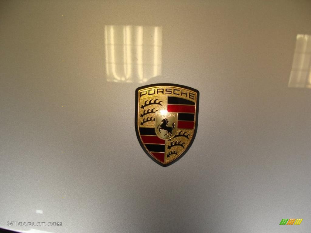 2011 911 Carrera 4S Cabriolet - Platinum Silver Metallic / Carrera Red photo #7