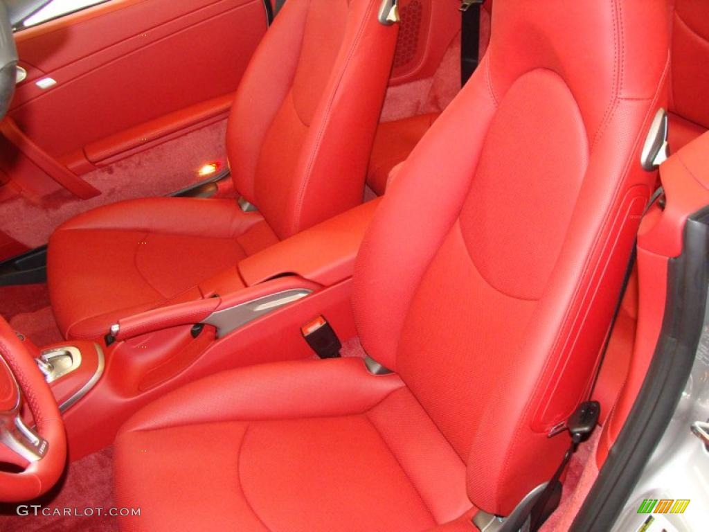 Carrera Red Interior 2011 Porsche 911 Carrera 4S Cabriolet Photo #41988755