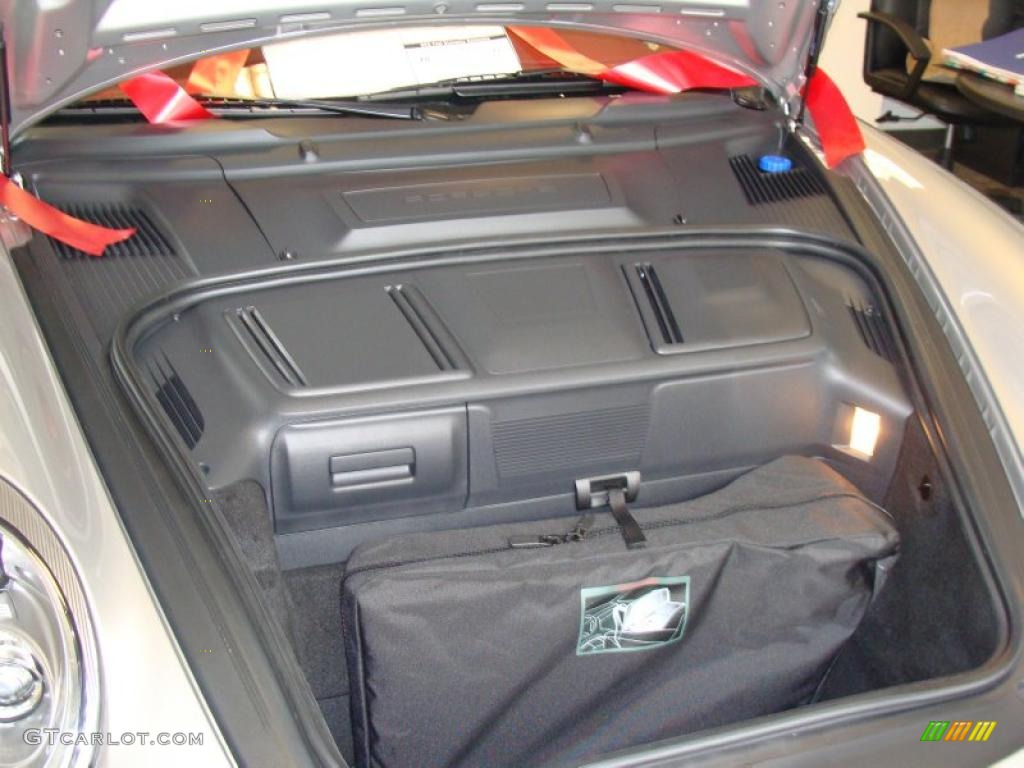 2011 911 Carrera 4S Cabriolet - Platinum Silver Metallic / Carrera Red photo #20