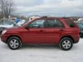 2010 Volcanic Red Kia Sportage LX V6 4x4  photo #12