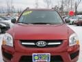 2010 Volcanic Red Kia Sportage LX V6 4x4  photo #16