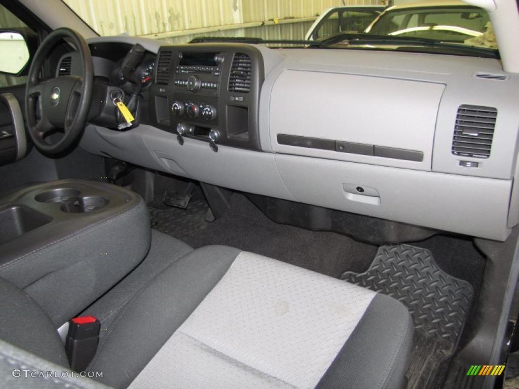 2009 Silverado 1500 LT Extended Cab - Black Granite Metallic / Ebony photo #14