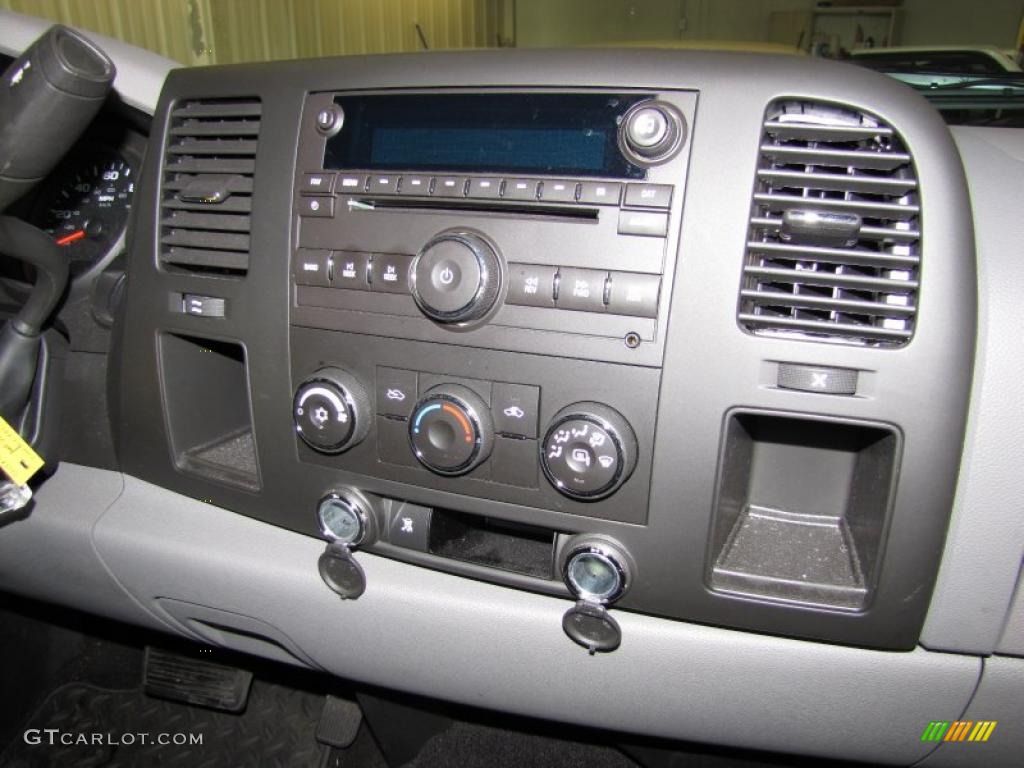 2009 Silverado 1500 LT Extended Cab - Black Granite Metallic / Ebony photo #15