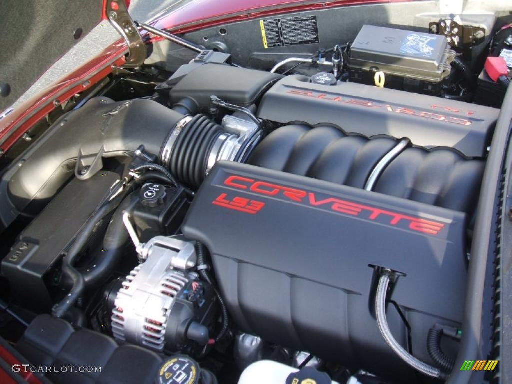 2011 Chevrolet Corvette Convertible 6.2 Liter OHV 16-Valve LS3 V8 Engine Photo #41991107