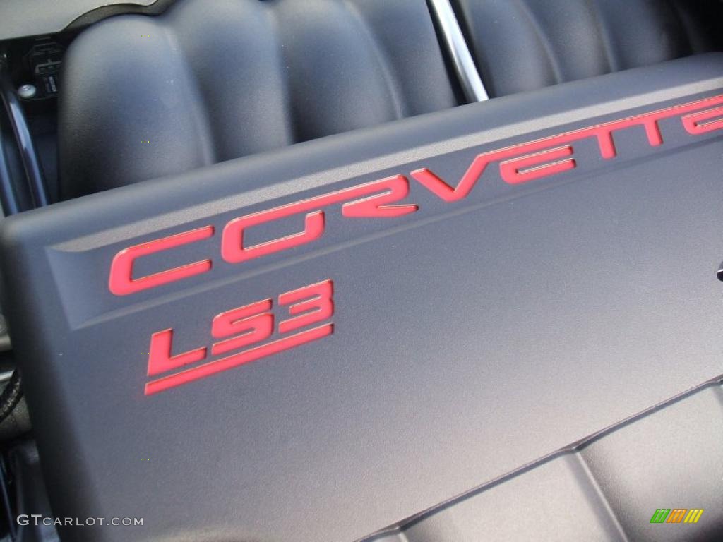 2011 Chevrolet Corvette Convertible 6.2 Liter OHV 16-Valve LS3 V8 Engine Photo #41991119