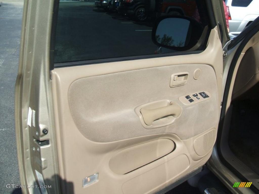 2003 Tundra SR5 TRD Access Cab - Desert Sand Metallic / Oak photo #11