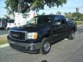 Onyx Black 2007 GMC Sierra 1500 SLT Extended Cab