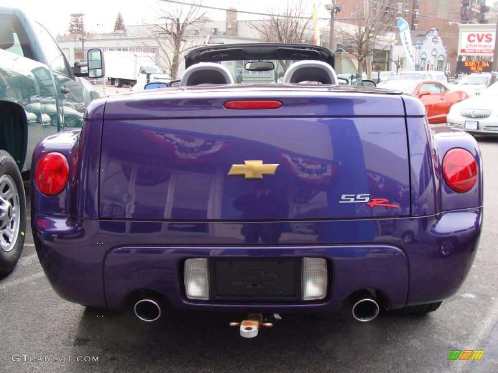 Ultra Violet Blue Metallic 2004 Chevrolet SSR Standard SSR Model Exterior Photo #41993227