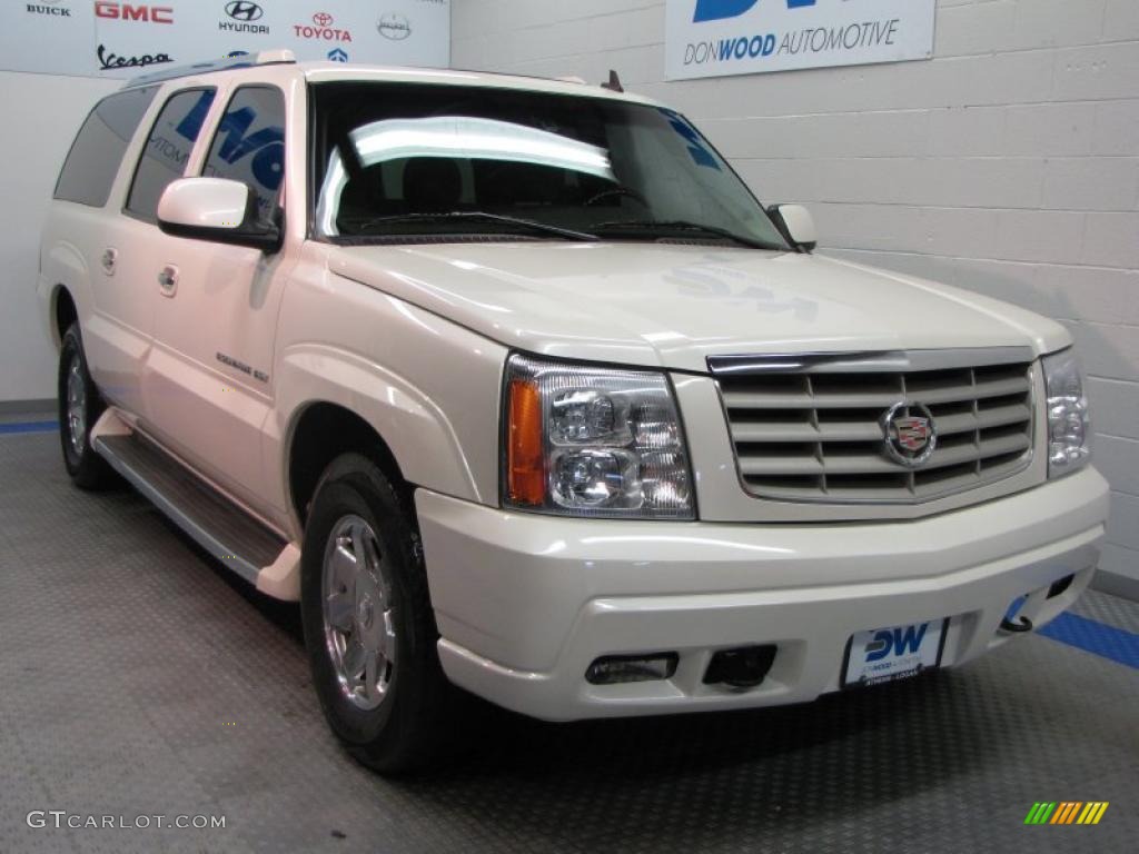 2006 Escalade ESV AWD - White Diamond / Shale photo #1