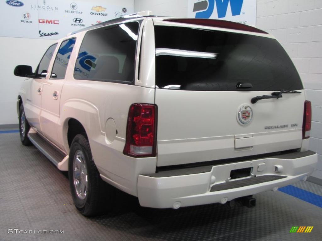 2006 Escalade ESV AWD - White Diamond / Shale photo #3