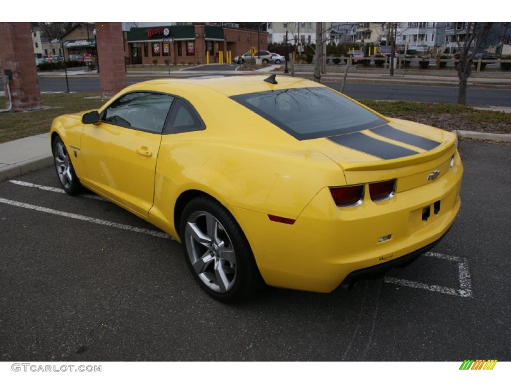 2010 Camaro SS Coupe Transformers Special Edition - Rally Yellow / Black photo #7