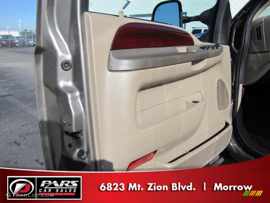 2003 Excursion Limited 4x4 - Mineral Grey Metallic / Medium Parchment photo #7