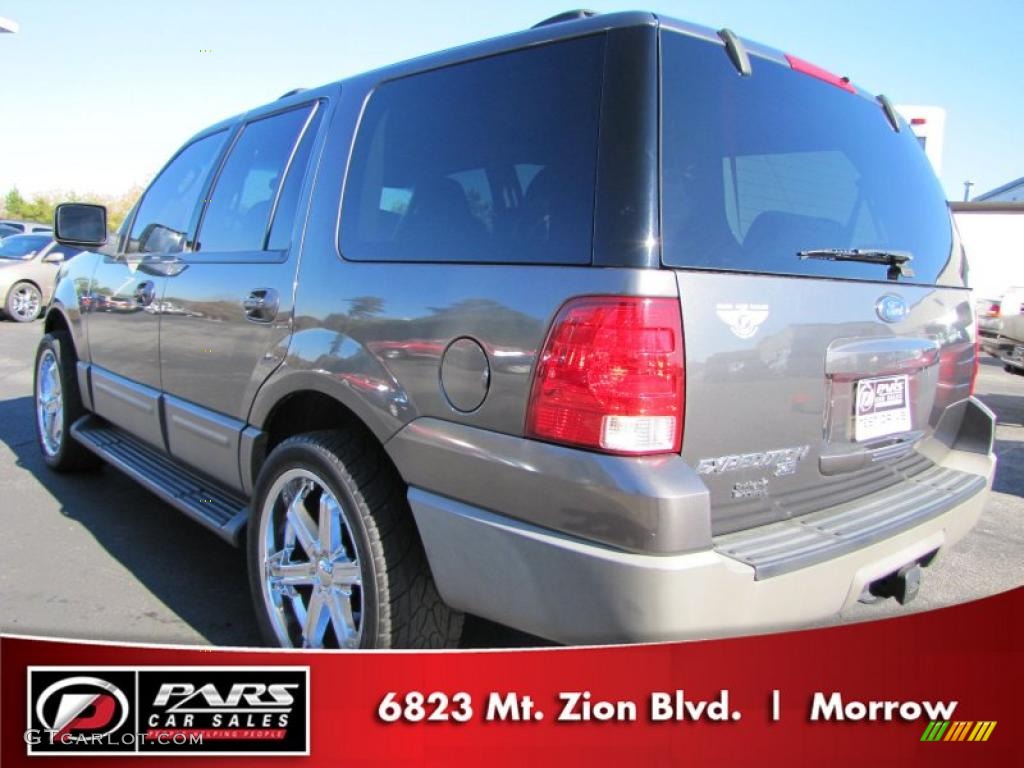 2003 Expedition XLT - Dark Shadow Grey Metallic / Flint Grey photo #2